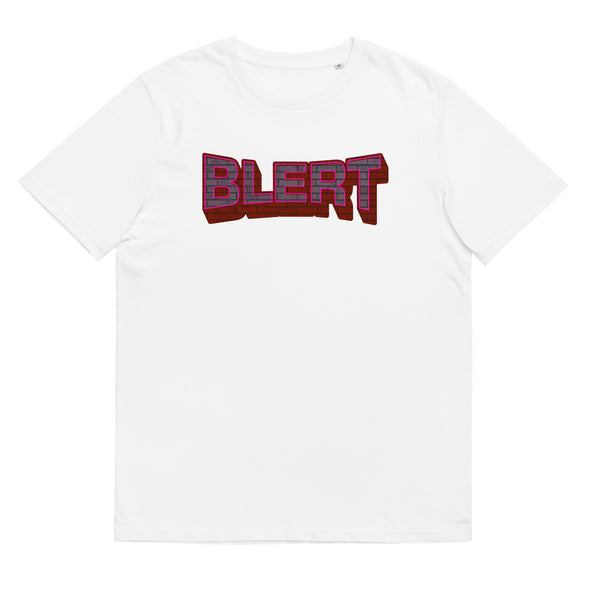 BLERT.  Unisex Organic Cotton T Shirt Gay Art Wear