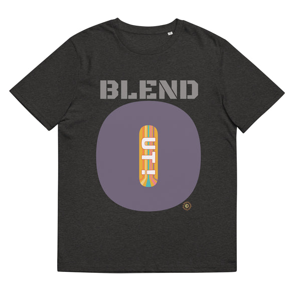 BLEND OUT !  GAY ART-WEAR Unisex Organic Cotton T Shirt