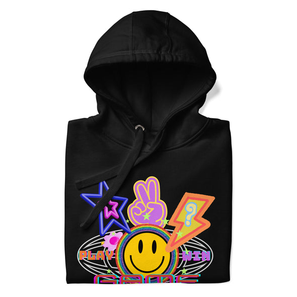 PLAY WIN GAME OVER Unisex Hoodie .T Shirt Overwear.
