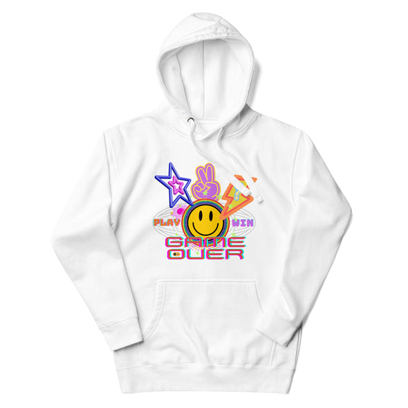PLAY WIN GAME OVER Unisex Hoodie .T Shirt Overwear.
