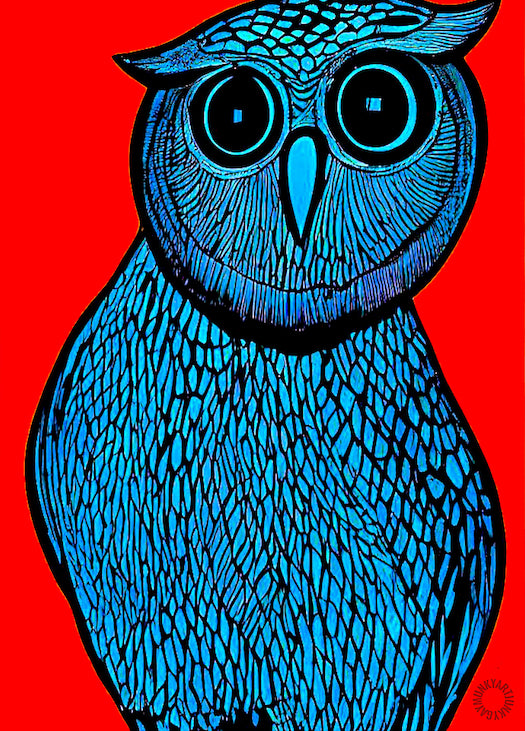BLUE OWL  Printable download