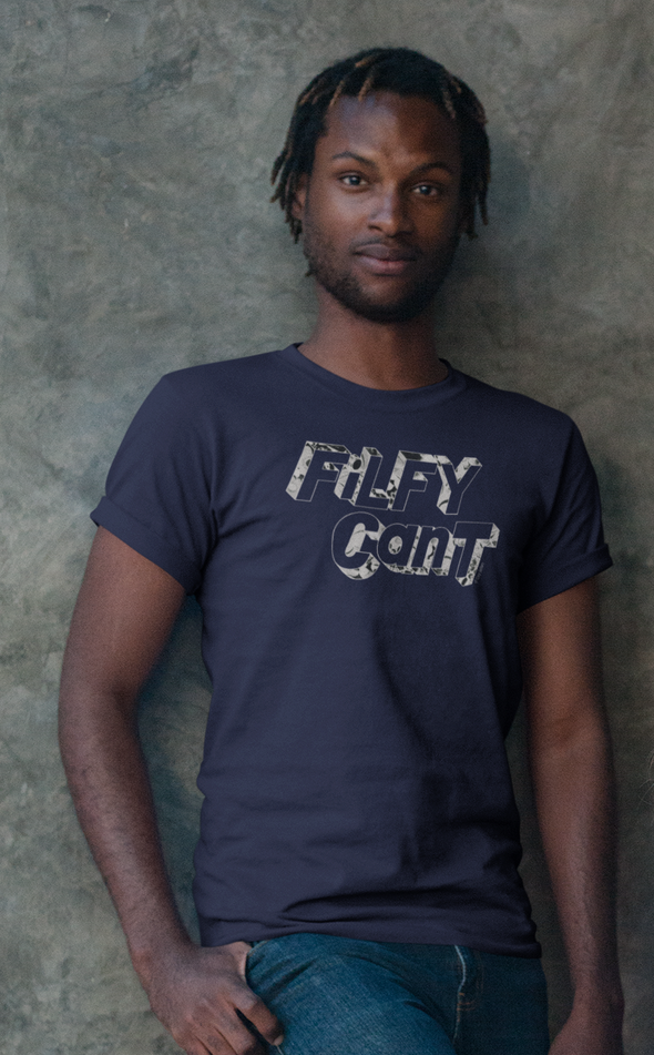 Unisex Organic Cotton T Shirt FILFY CANT T Shirt colour text