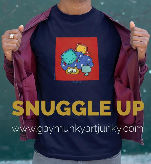 SNUGGLE UP   Unisex Organic Cotton T Shirt