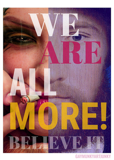 WE ARE ALL MORE  Printable download
